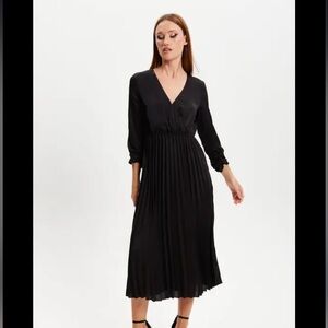 Scotch & Soda Midi dress dark blue size L